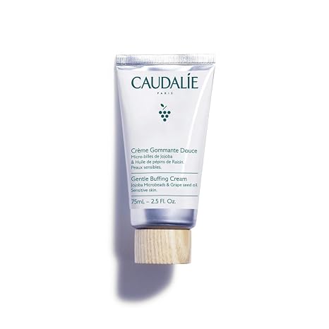 Caudalie Vinoclean Gentle Exfoliating Buffing Cream with Jojoba Microbeads and Nourishing Grape Oil - 75 mL