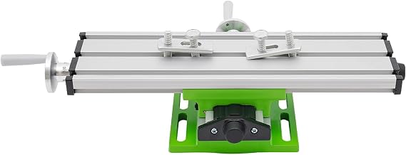 Frästisch Fräsmaschine Metall Multifunktions Arbeitstisch Kreuztisch Für Ständerbohrmaschine Frästisch Arbeitstisch Maschine Kreuztisch für Tischbohrständer 395 x 245 x 78 mm