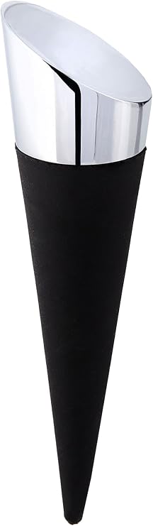 Cork Pops Rubber 4 Inch Reflective Chrome Royal Bottle Stopper