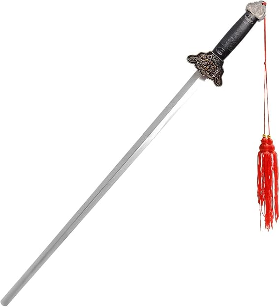 Retractable Sword Chinese Tai Chi Sword Magic Prop Halloween Accessory