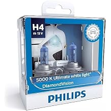 Philips Diamond Vision H4 5000K Car Bulbs