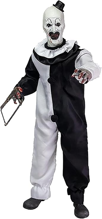 Trick Or Treat Studios Terrifier Art The Clown 1:6 Scale Action Figure Black/White in Collector's Box