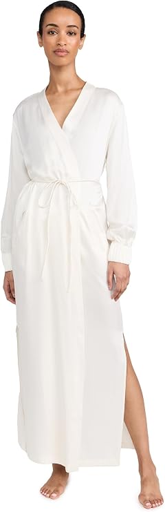 Lunya Women's Washable Silk Long Robe