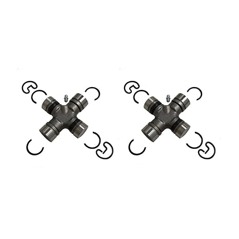 Universal Joint - U-Joint Kit Rear Shaft Front and Rear Joints Universal Joint Shaft U Joint 2PC Compatible with Oldsmobile 88 1957 Compatible with Oldsmobile 98 1957-1958 Replaces 10147926