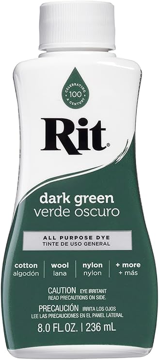 Rit All Purpose Liquid Dye Dark Green 236ml