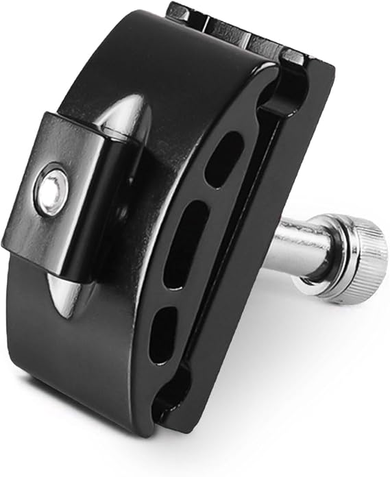 Bicycle Seatpost Head Aluminum Alloy Bicycle Seatpost Clamp Head Seatpost Clamp Parts Post Head Saddle Pipe Head for Mountain Bike Cycling (Black)