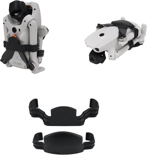 Propeller Holder Strap Props Guard Stabilizer Fixator Propellers Protector for DJI Lito X1/Lito 1 Drone Accessories (Black)