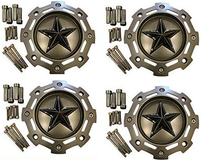 4 Pack - KMC XD Series 811 Wheel Center Cap # SC-198 SC-190