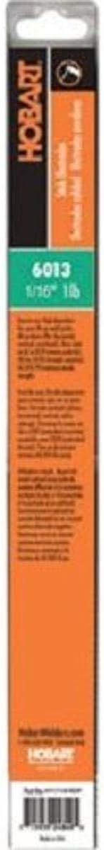 Hobart H117119-RDP 6013 Stick Welding Electrode, 1/16-Inch