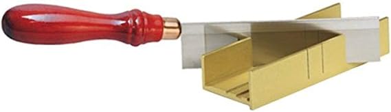 Deluxe Razor Saw with Miter Box 35-221, Gold