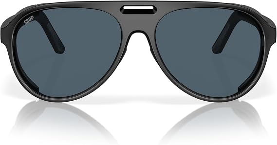 Costa Man Sunglasses Matte Olive Frame, Gray Lenses, 59MM