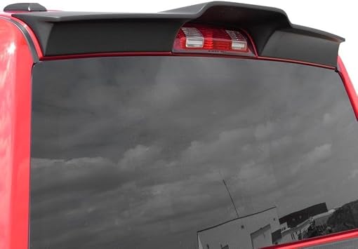 EGR 982859 Cab Spoiler Truck Accessory with Smooth Matte Black Finish, Compatible for Select 2012 to 2018 Ram 1500 Models