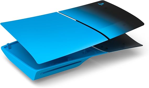 PlayStation 5 Console Covers (Model Group - Slim) Rhythm Blue - PS5 Disc Slim Edition