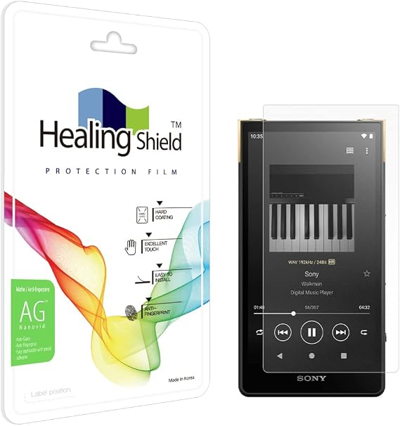 Screen Protector 2pcs for Sony Walkman NW-ZX707 ZX706 ZX700, Anti-Glare Matte LCD Guard Outdoor Film ZX707-AG