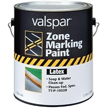 Valspar 24-137G Blue Latex Zone Marking Paint - 1 Gallon
