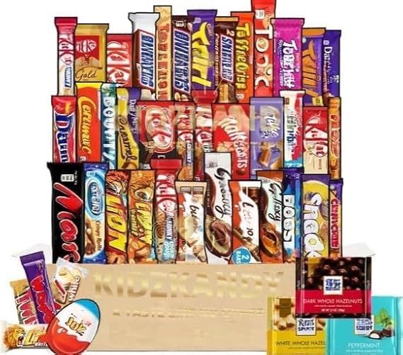 Mix Chocolate Hamper 82 Different Chocolate Bars, Take A Moment To Savor The Rich Flavors And Heavenly Goodness Of Chocolate