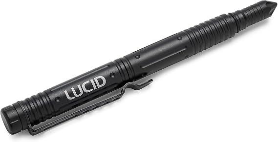LUCID Tactical Pen with Piercing Point, Black