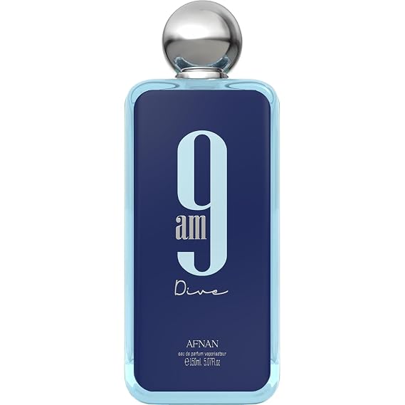 Afnan 9 AM Dive Unisex Eau De Parfum, 3.4 Fl. Oz