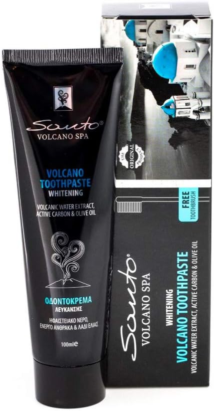 Santo Volcano Whitening Toothpaste 100 ml