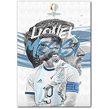 Wooden Table Lionel Messi Trophy America 2021 Argentina Champion