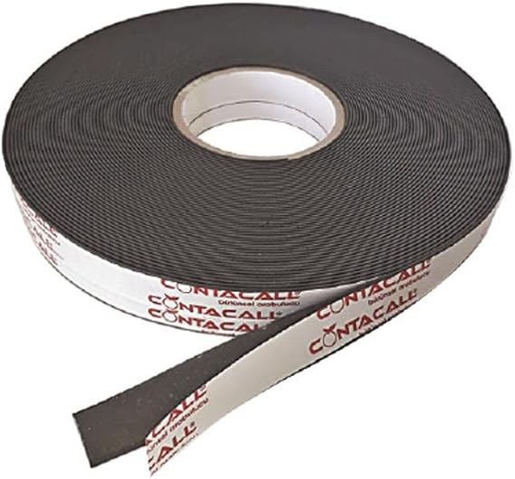Contacall Yangın İntümesan Kapı Fitili Yangın Duman Contası 10mm genişlik 2 mm kalınlık 25 metre