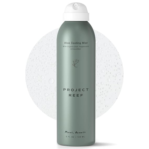 Project Reef Non-Aerosol Aloe Cooling Mist After-Sun Spray, 5 Fl oz