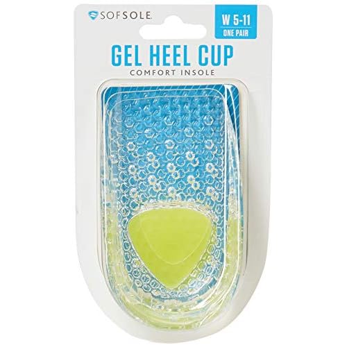 Sof Sole Gel Heel Cup, Womens Size 5-11