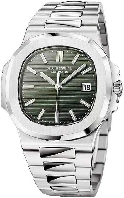 SPECHT&SOHNE Japanese Miyota 8215 Mechanical Stainless Steel Sapphire Waterproof Men's Automatic Watch
