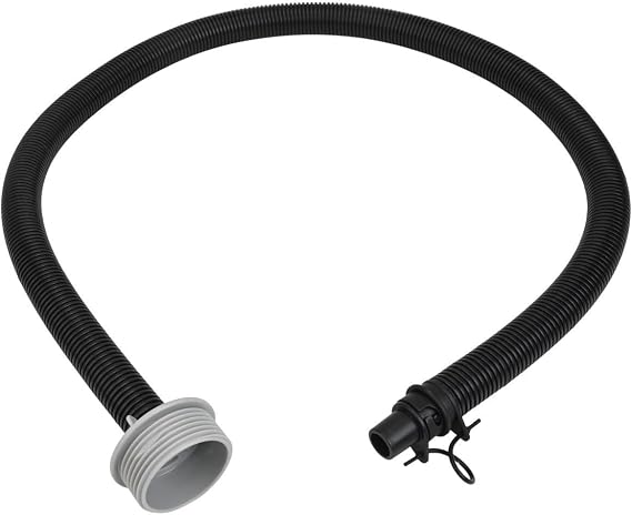 Inflatable Hose P6931 with Anti Air Leakage Design for Coleman and For Intex Hot Tubs, Secure Threaded Connectors and Lock for Fast Inflation