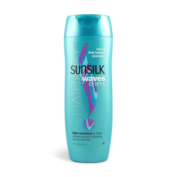 Sunsilk Hairapy Waves of envy Shampoo, 12 oz each