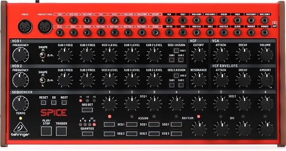 Behringer Spice Analog Semi-modular Polyrhythmic Synthesizer