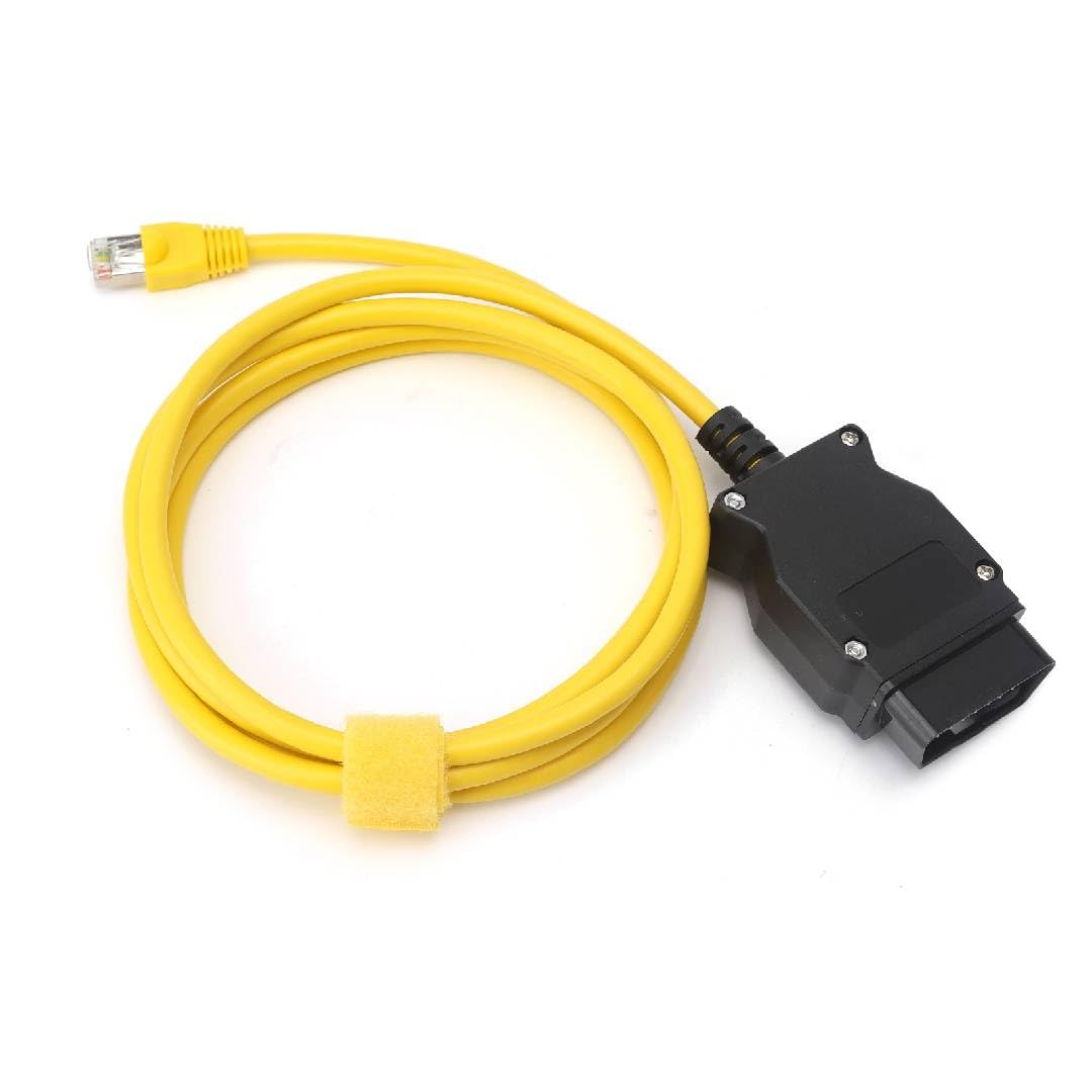 HENGBIRD ENET OBD2 Cable for BMW F Series Plug & Play Coding with RJ45 Ethernet Adapter E-SYS Compatible ICOM Interface for Hidden Vehicle Functions Professional Diagnostic Cable for F20 F30 F10 F07 GT X3