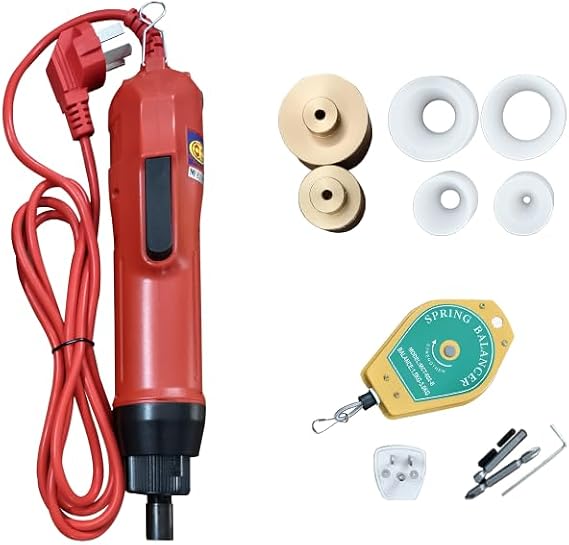 Electric capping machine 80w, handheld electric capping machine, 10-50mm sealing diameter bottle cap sealing machine, 110v voltage