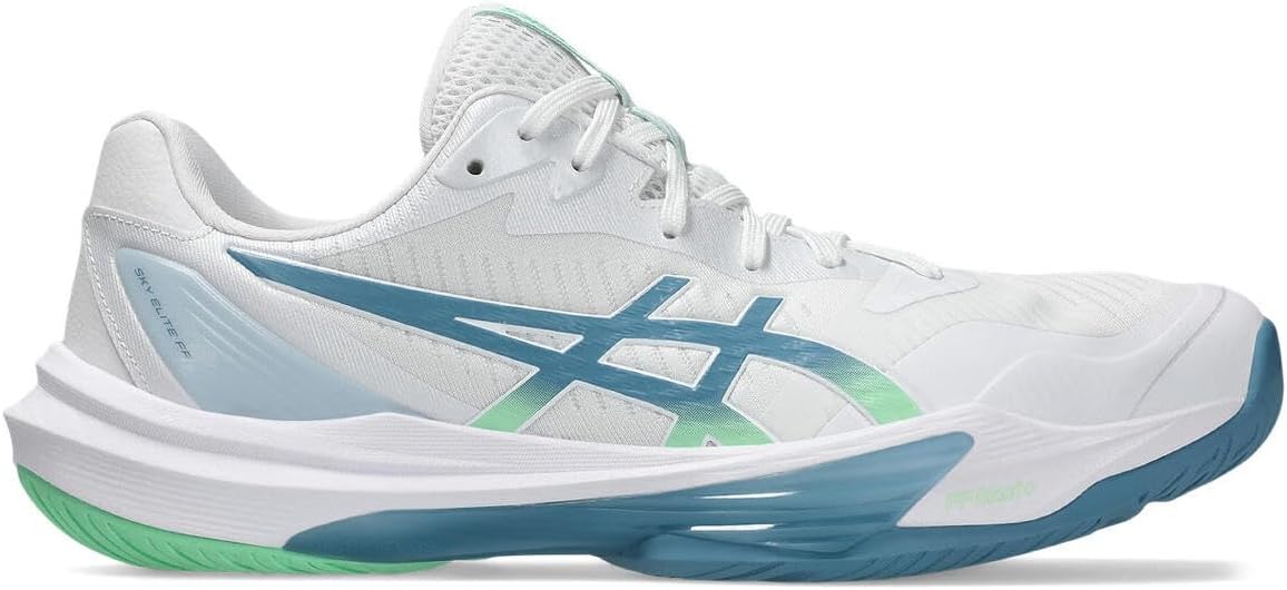 ASICS Sky Elite FF 3 Indoor Shoes White Saba Blue