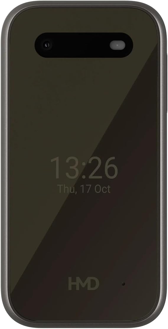Nokia 2660 Flip 711 cm [2.8] 1364 g Nero Telefono cellulare basico (HMD 2660 FLIP TA-1711 DS GB COSY BLACK)