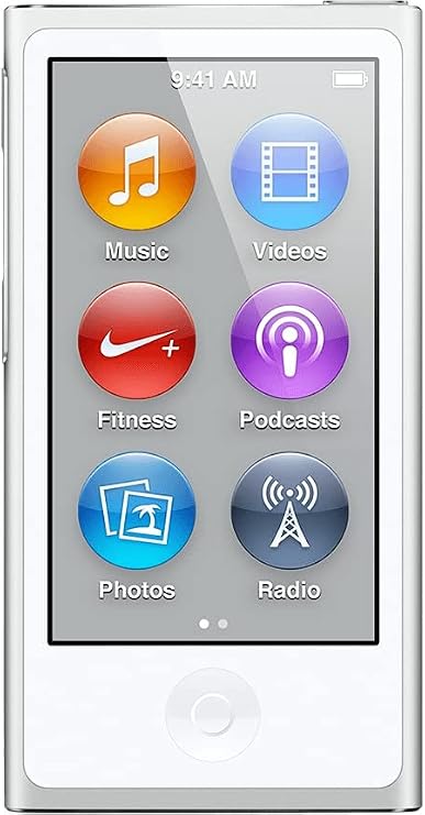 Apple Ipod Nano 7th Generation - Silver 16GB Packed in Plain White Box