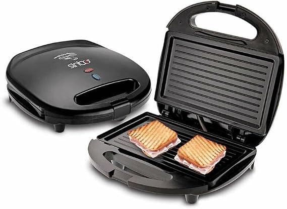 Mini Granite Electric Toaster 2 Toast Non-stick Surface 750w Ssm-2513 (5231)