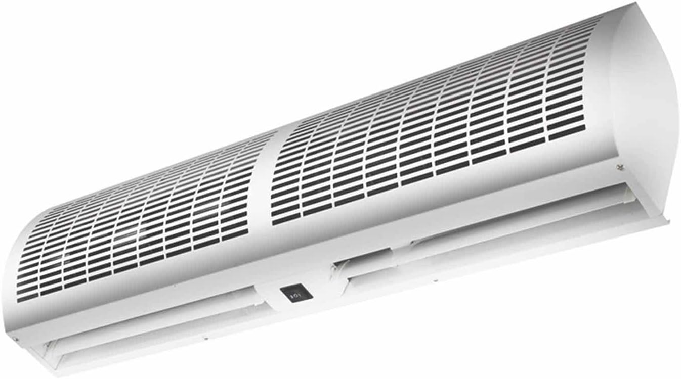 ZFG Commercial Air Curtain Machine, Silent, Dual Speed, Intelligent Remote Control Operation, High Air Volume 1900m³h, Low Air Volume 1500m³h Size : 60cm