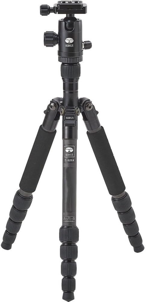 Sirui T-025x Carbon Fiber Tripod with C-10 Ball Head Tripod Only