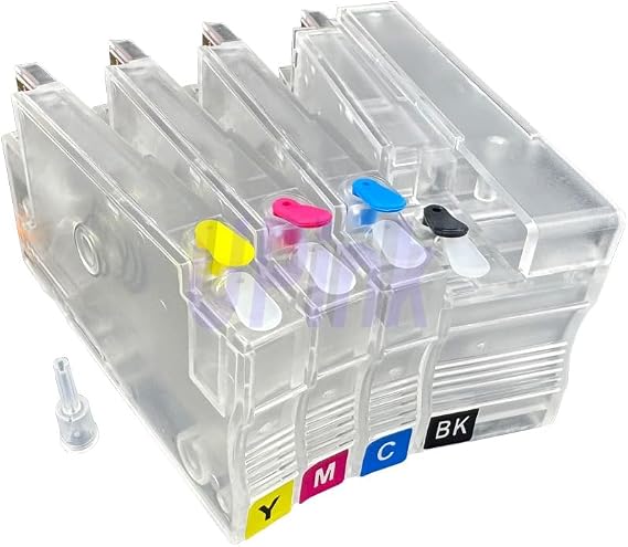 4pcs 950 951XL Empty Refillable Ink Cartridge Compatible for Officejet Pro 8100 8600 8630 8640 8610 8620 8680 8615 8625 8660 Printer with chip