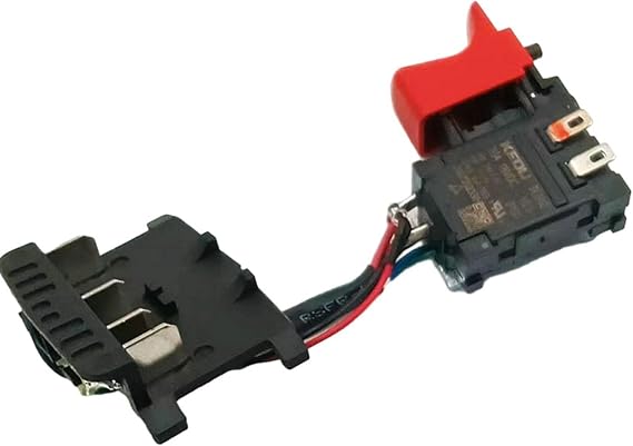 Cordless Drill Trigger Switch 2607202330 for Bosch GSB180-LI GSR180-LI 18V Power Tool Accessory, Plastic and Metal Construction, Adjustable Speed Electric Hand Drill