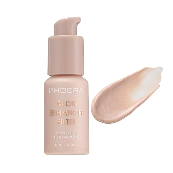 PHOERA Skin Glow Tint Foundation,Natural Radiant Flawless Filter Effect Silk Perfect Illuminating Foundation. (01 Fair)
