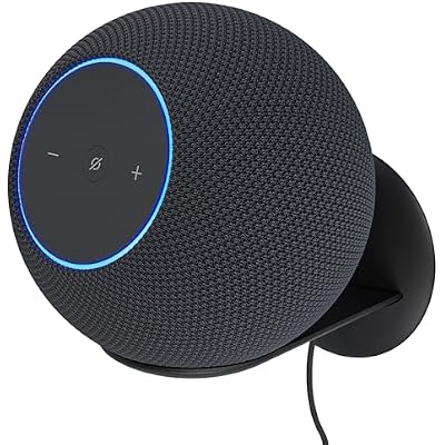 Echo Studio Bundle: Includes Amazon Echo Studio (newest model) | Graphite and Made For Amazon Wall Mount | Graphite