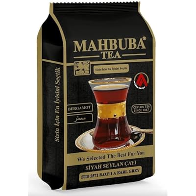 MAHBUBA Ceylon Bergamot Flavored Black Leaf Tea, 200g, Sri Lanka Ceylon, Pure Tea Leaf