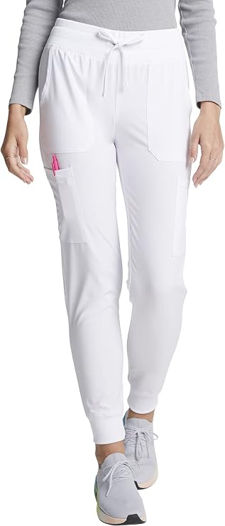 Dickies EDS Essentials Womens Scrub Pants Joggers Mid Rise 6 Pockets