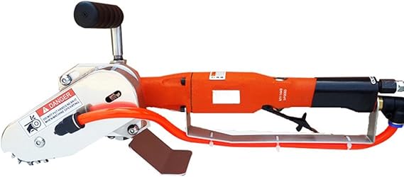YUCHENGTECH Electric Air Carton Stripping Machine Paper Edge Cutter Remover Waste Discharge Corrugated Trimmer Cardboard Stripping Tool 3000 RPM (Middle teeth)