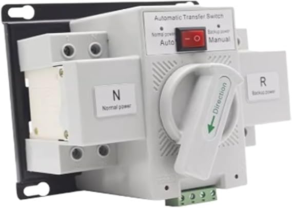 Double power automatic transfer switch Dual power automatic transfer switch 2P 63A 110V 220V 440V single phase ATSE switching(4P)