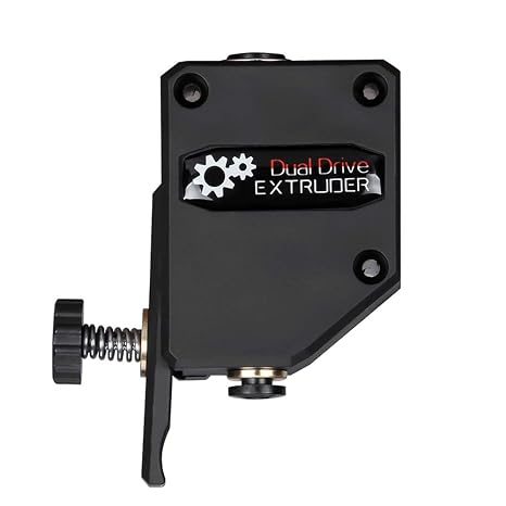Iverntech Upgraded Dual Drive Extruder for CR 10 Ender 3 Series Anycubic Mega S Tevo Tornado Wanhao D9 Anet A8 E10 and Prusa I3 DIY 3D Printer