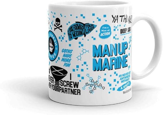 NCIS Mash Up White Mug - Officially Licensed - 11 oz