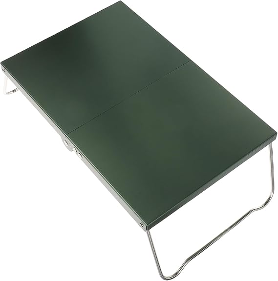 BESPORTBLE Folding Camping Table Portable Outdoor Hiking Table Lightweight for Picnics Bbqs Easy Setup Durable Compact Design for Travel Beach Camping